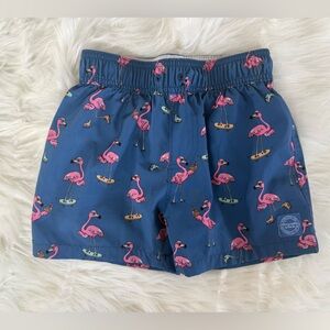 Abercrombie Kids White Elastic Waistband Swim trunks